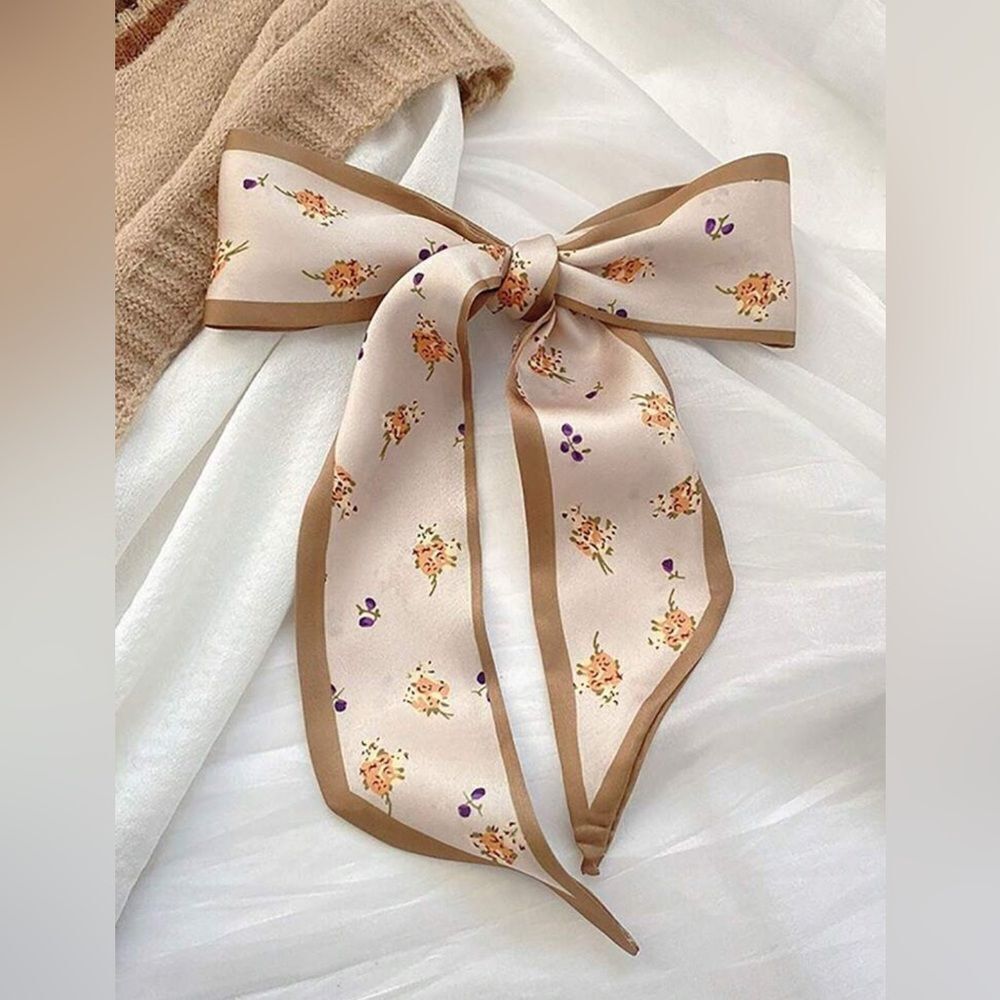 Floral Hair Bow #1838
